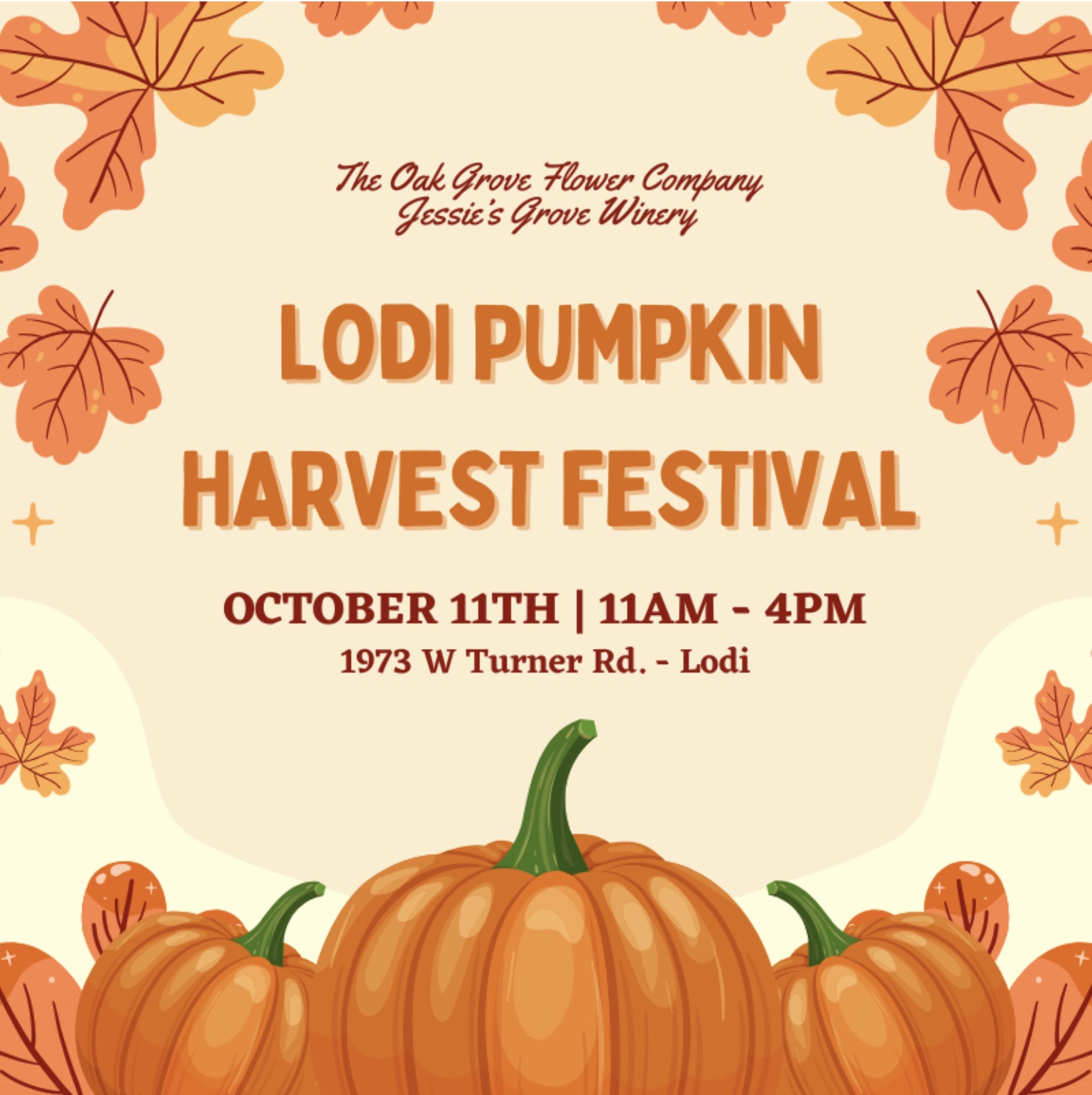 lodi pumpkin harvest fest details